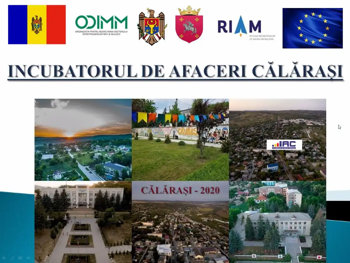 Raionul Călărași — Cel mai bun Incubator de Afaceri din 2020