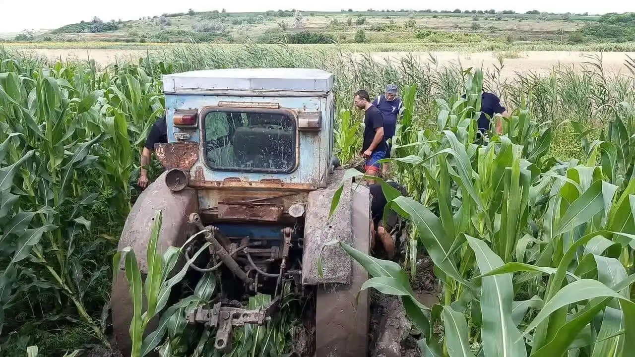 ВИДЕО: В Каушанском районе проливные дожди затопили сельхозугодия