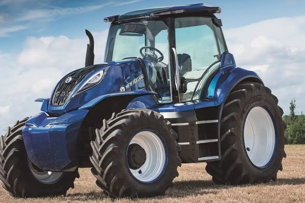 New Holland получил награду за концепт трактора с метановым двигателем