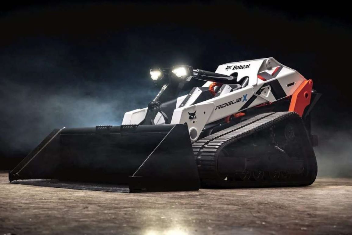 Bobcat представил прототип автономного электрического погрузчика   