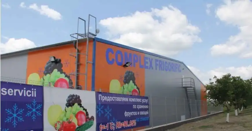 В Дурлештах был открыт новый холодильный склад для фруктов