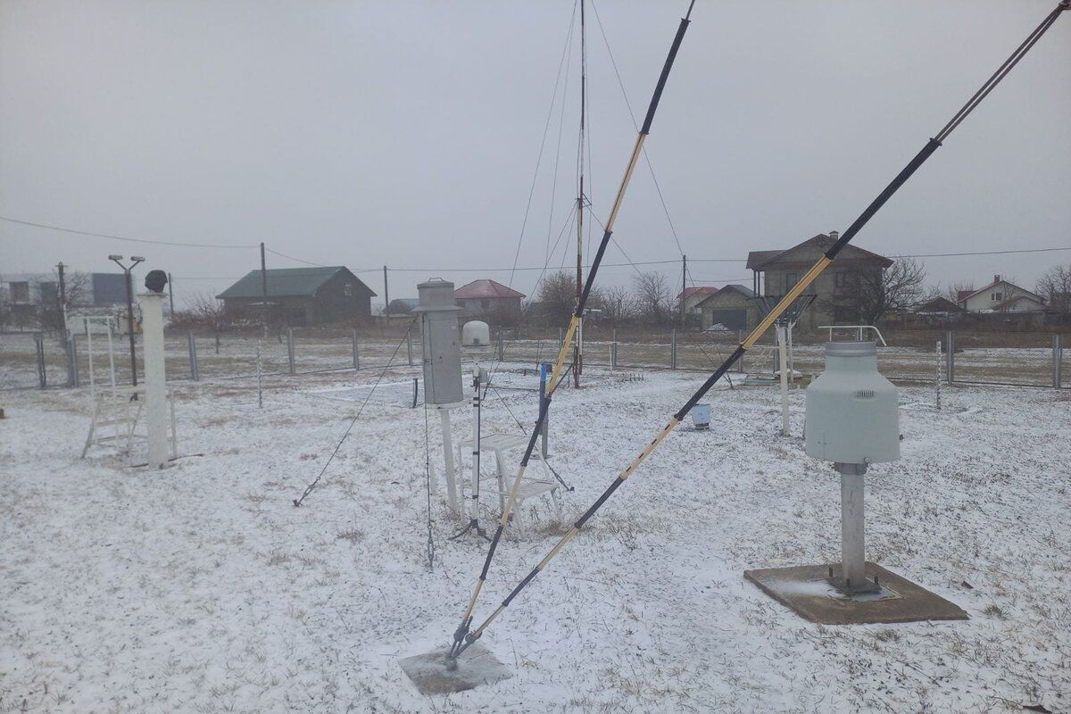 Galerie Foto | Cum arată stațiile meteo în zăpadă