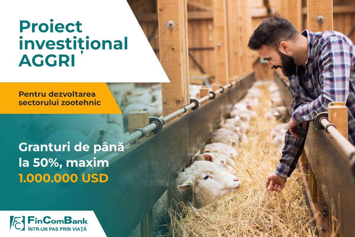 Beneficiază de granturi pentru sectorul zootehnic, accesând Proiectul AGGRI