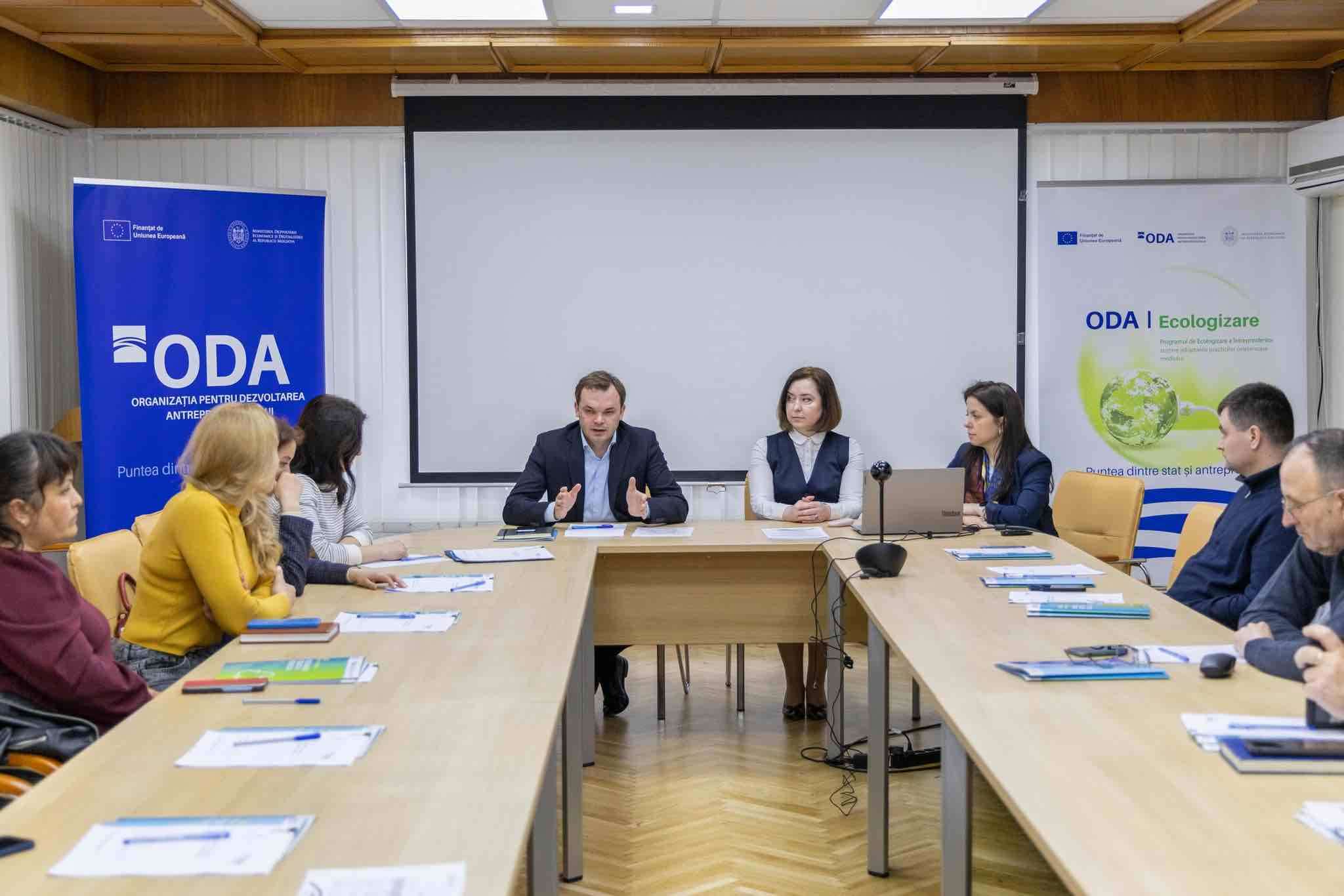 ODA a lansat cursuri de instruire pentru Programul de Ecologizare a IMM-urilor