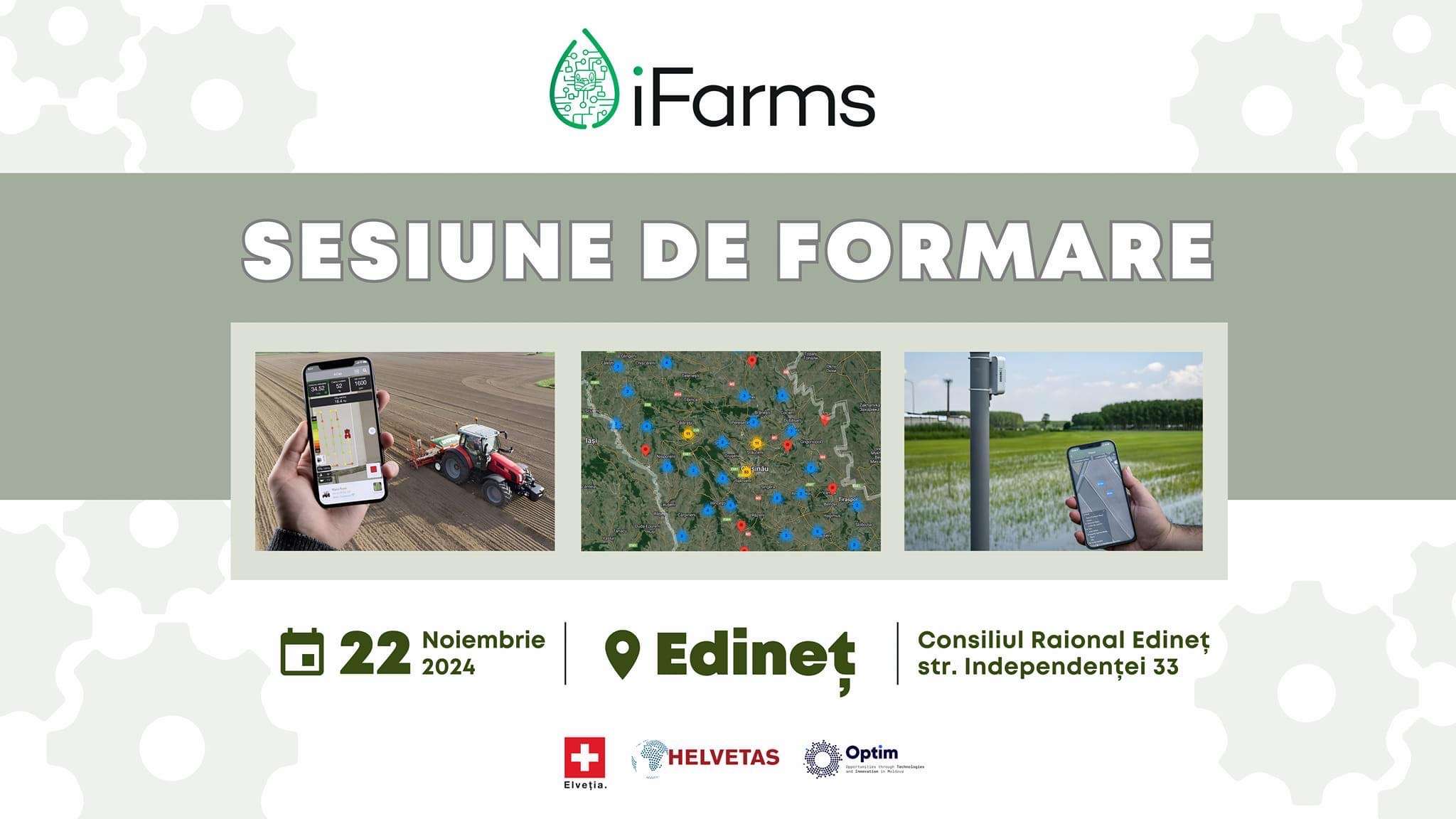 Cum să-ți modernizezi afacerea cu iFarms? Află la sesiunea din Edineț