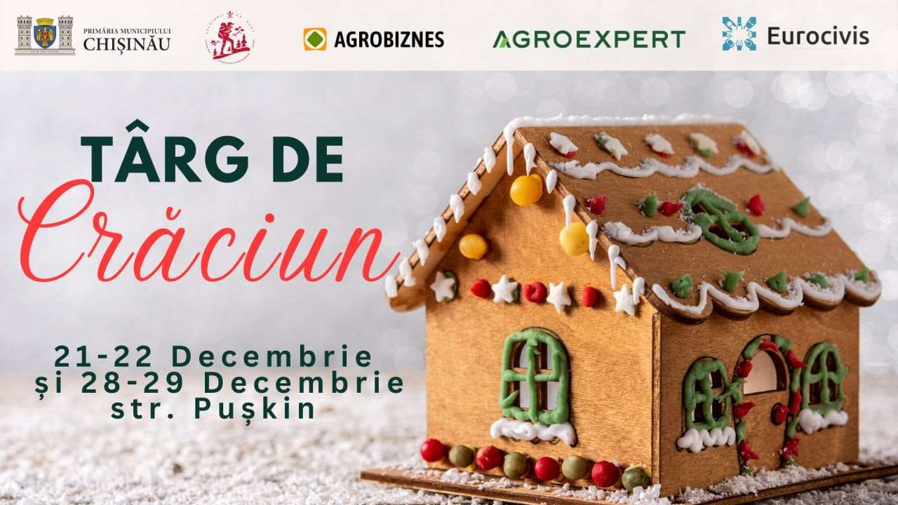 Târg de Crăciun! Cumpără produse autohtone de pus sub brad