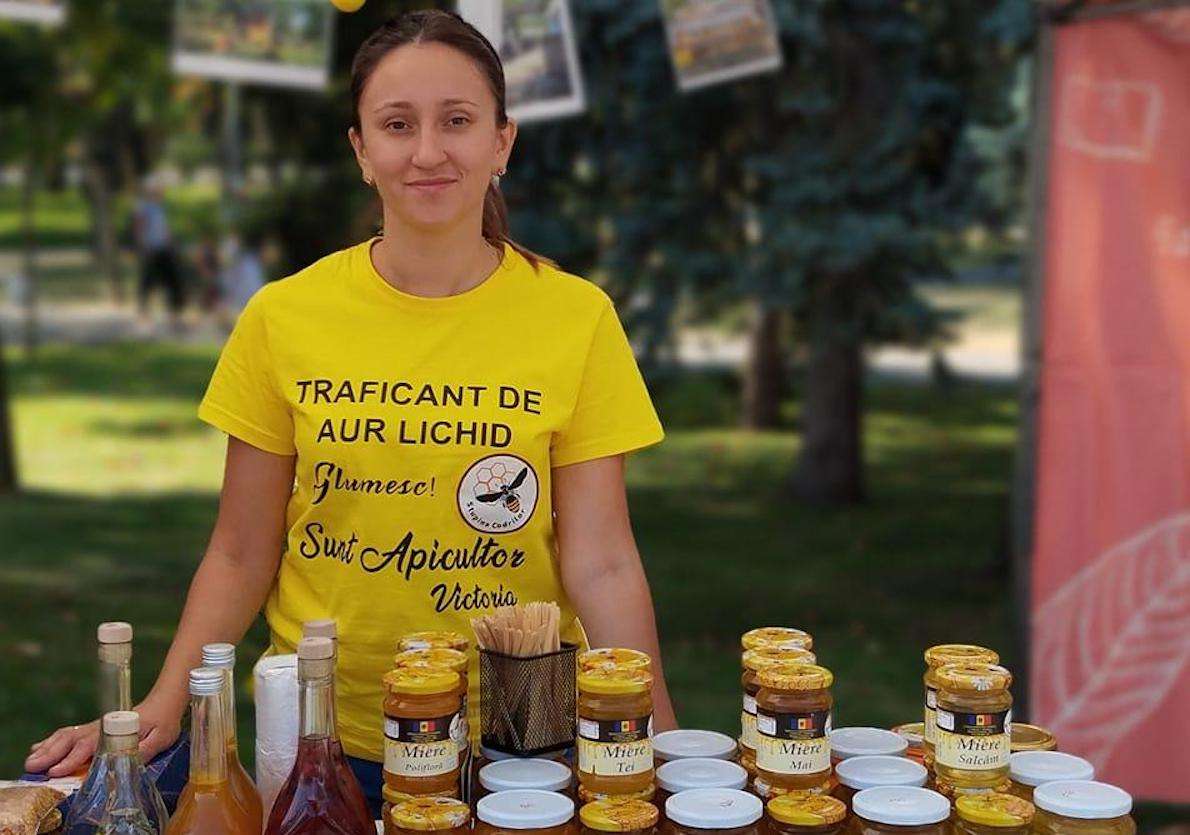 Victoria Sobol, apicultoare: Cursul de sommelier de miere este o oportunitate