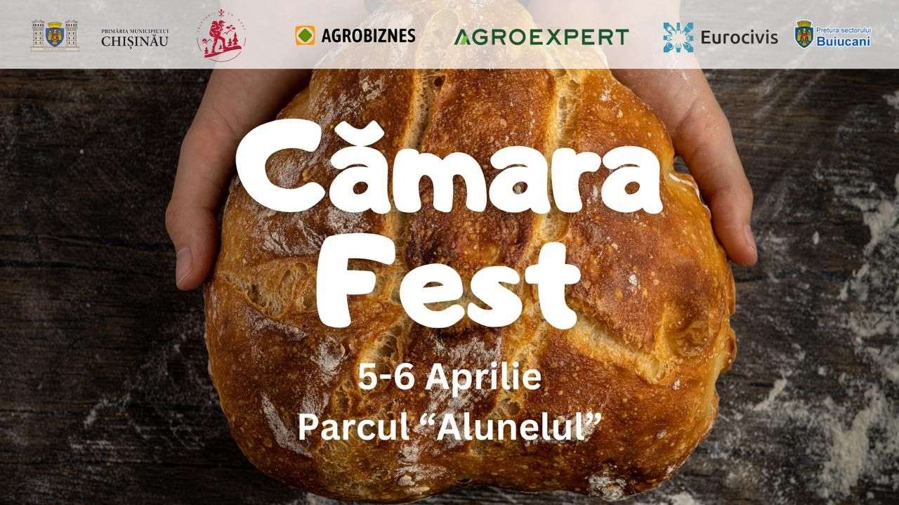 Weekend cu gust local: Târgul Cămara Fest revine în sectorul Buiucani