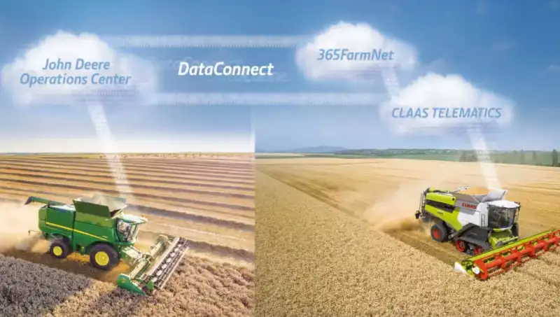 CLAAS и John Deere законнектились