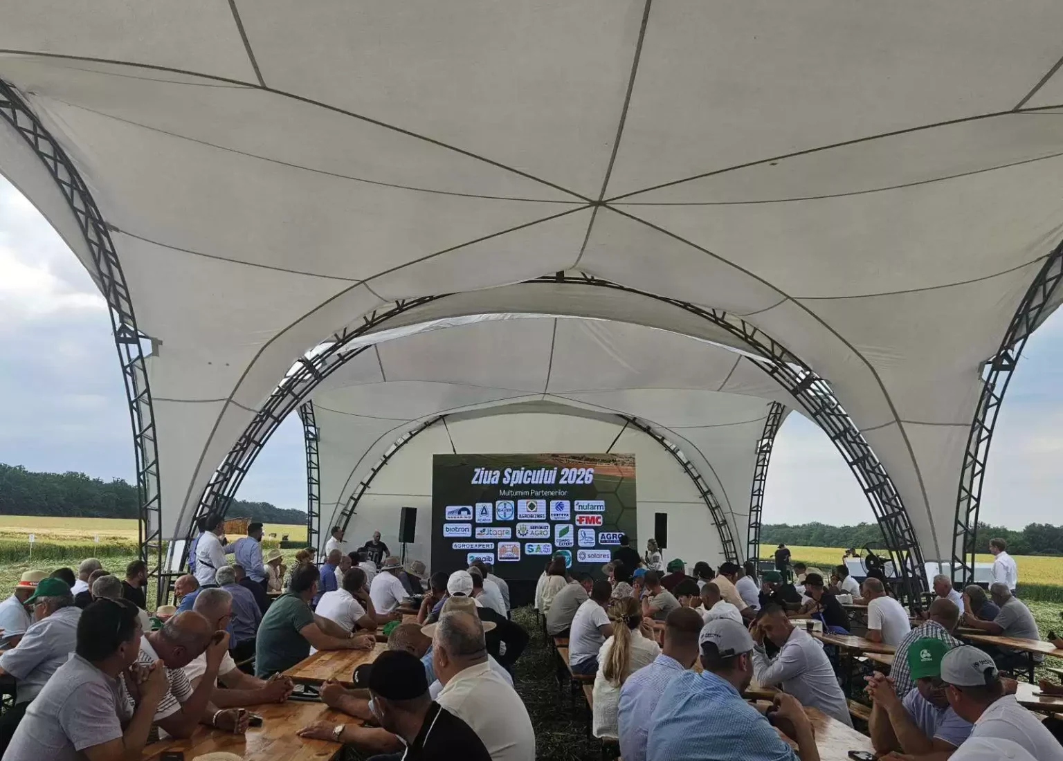 Ziua Spicului 2026: Agrostoc a prezentat 52 de soiuri într-un singur câmp